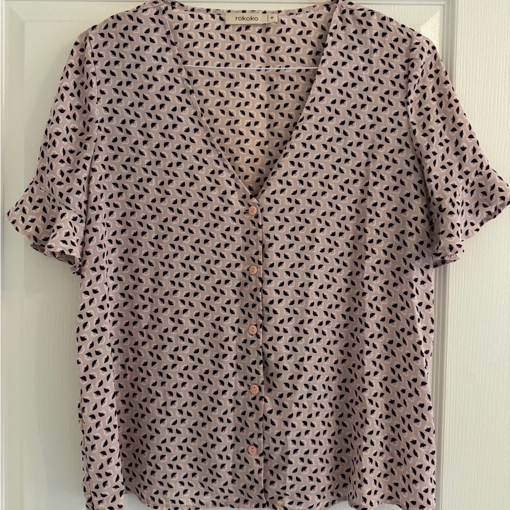 Rokoko Pink Blouse